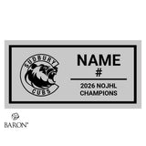 Sudbury Cubs Hockey 2026 Championship Black Standard Window Ring Box