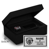 Talbot A U16 Hockey 2025 Championship Black Standard Window Ring Box