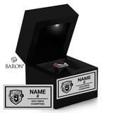 Talbot A U16 Hockey 2025 Championship Black LED Ring Box