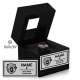 Talbot A U16 Hockey 2025 Championship Black Window Ring Box