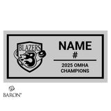 Talbot A U16 Hockey 2025 Championship Black LED Ring Box