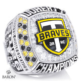 Tavistock Braves Hockey 2026 Championship Ring - Design 2.3