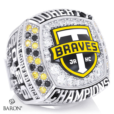 Tavistock Braves Hockey 2026 Championship Ring - Design 2.3