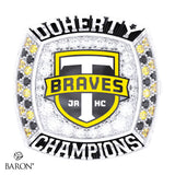 Tavistock Braves Hockey 2026 Championship Ring - Design 2.3