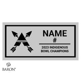 Team Alberta Indigenous Football 2023 Championship Black Standard Window Ring Box