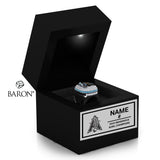 Team Alberta Indigenous Football 2024 Championship Black LED Ring Box