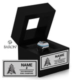 Team Alberta Indigenous Football 2024 Championship Black Window Ring Box