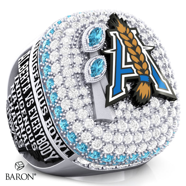 Team Alberta Indigenous Football 2024 Championship Ring - Design 2.7