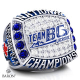 Team BC Lacrosse 2024 Dual Champion Championship Ring - Design D1.4