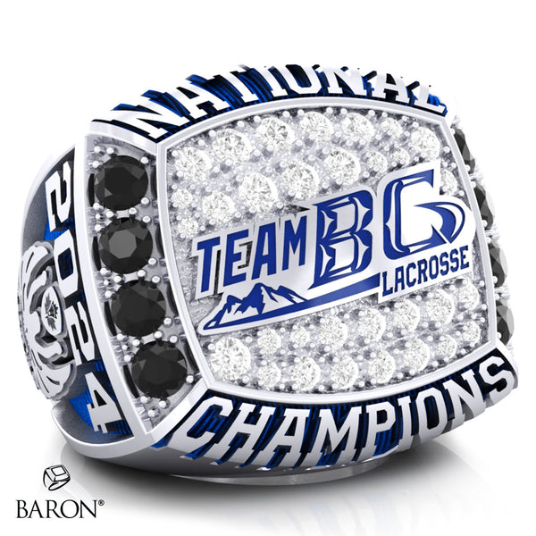 Team BC Lacrosse 2024 Alumni Cup Championship Ring - Design 1.1