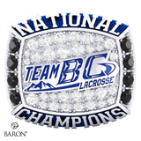 Team BC Lacrosse 2024 Alumni Cup Championship Ring - Design 1.1