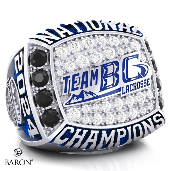 Team BC Lacrosse 2024 Jenny Kyle Cup Championship Ring - Design 1.5