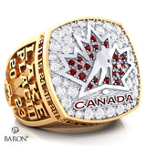 Team Canada FISU Games World University Games Women's 2023 Championship Ring - Design 1.2 *BALANCE*