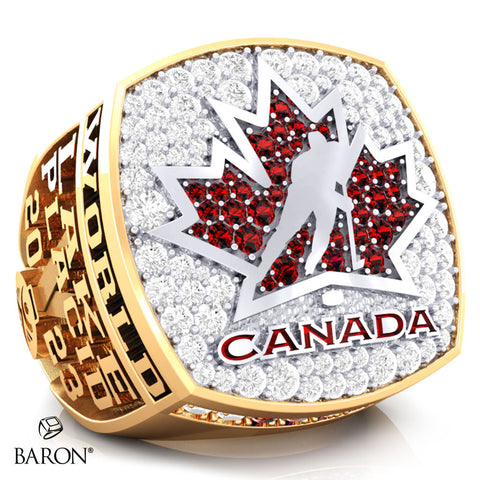 Team Canada FISU Games World University Games 2023 Championship Ring - Design 4.4 *BALANCE*