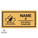 Team Canada FISU Games World University Games 2023 Championship Display Case