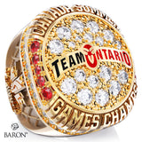 Team Ontario Lacrosse Canada Summer Games 2025 Championship Ring - Design 1.4