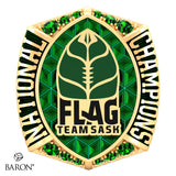 Team Sask Flag Football 2023  Championship Ring - Design 1.3