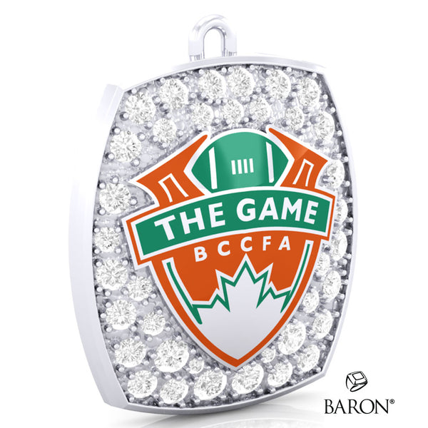 The Game 2023 - BC Lions Commemorative Ring Top Pendant - Design 2.13