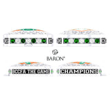 The Game 2023 - BC Roughriders Championship Ring Top Pendant - Design 1.9