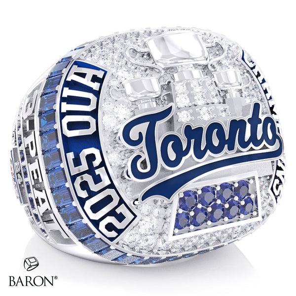 University of Toronto Baseball 2025 Championship Ring - Design 1.3