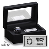 Toronto Jr. Argos U12AA Football 2026 Championship Black Standard Window Ring Box