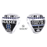 Toronto Jr. Argos U12AA Football 2026 Championship Ring - Design 1.1