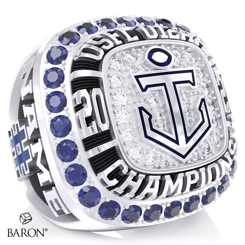 Toronto Jr. Argos U12AA Football 2026 Championship Ring - Design 1.1
