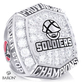 Tri-County Soldiers Basketball 2026 Championship Ring - Design 1.5