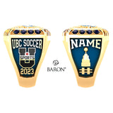UBC Thunderbirds Soccer 2023 Championship Ring - Design 3.8