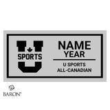 U Sports All - Canadian Championship Black Window Ring Box