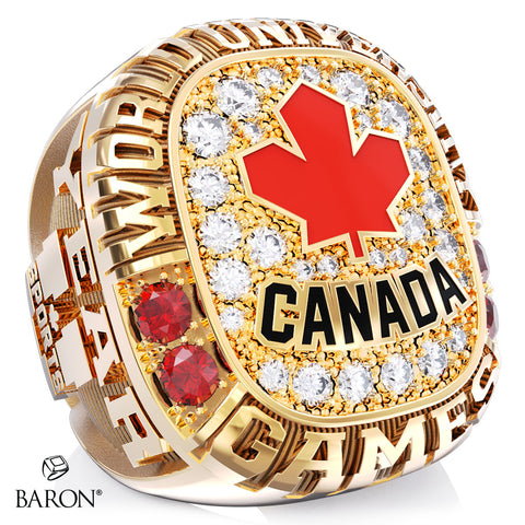 U SPORTS Team Canada FISU Ring - Design 1.3
