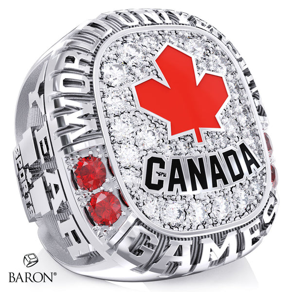 U SPORTS Team Canada FISU Ring - Design 1.4