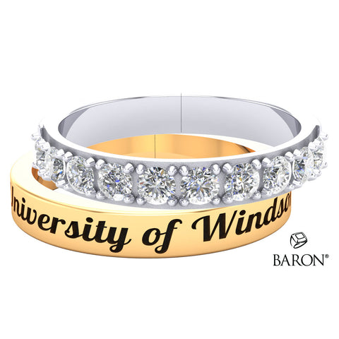 University of Windsor Stackable Class Ring Set- 3150/3152