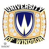 University of Windsor Athletic Ring - 800 (Medium) (Gold Durilium, Two-Tone, 10kt Yellow gold)