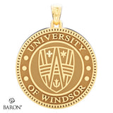 University of Windsor Round Pendant - Design 1.2-1.3