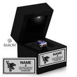 Vernon Panthers JR 2023 Championship Black LED Ring Box