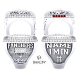 Vernon Panthers Football 2023 Championship Ring - Design 5.3