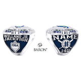 Welland Jr. Jackfish Baseball 2026 Championship Ring - Design 2.4