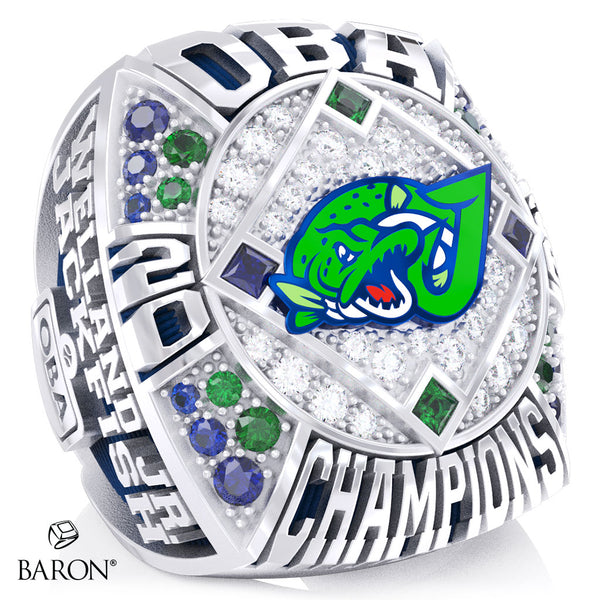 Welland Jr. Jackfish Baseball 2026 Championship Ring - Design 2.4