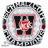 Wellesley Applejacks Hockey 2023 Championship Ring - Design 7.1