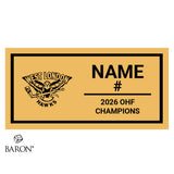 West London Hawks U18 Alliance Hockey 2026 Championship Black Standard Window Ring Box