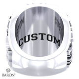 Western Mustangs Lacrosse 2023 Championship Ring - Design 1.4