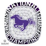 Western Mustangs Lacrosse 2023 Championship Ring - Design 1.4