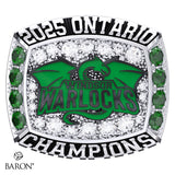 Windsor Warlocks Lacrosse 2025 Championship Ring - Design 1.2