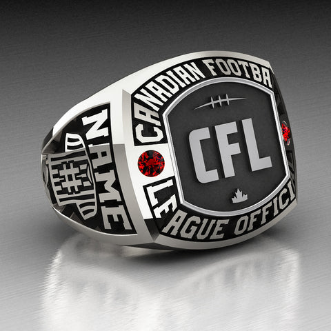 CFL Officials Ring - Design 1.1.D