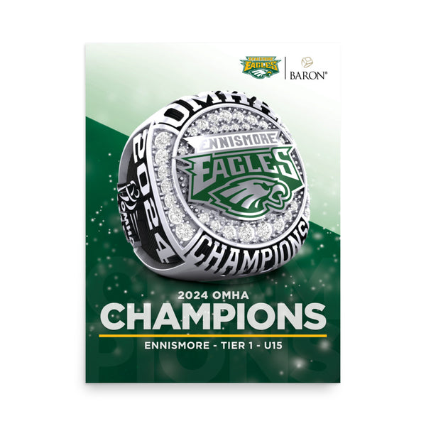 Ennismore Tier 1 U15 Hockey 2024 Championship Poster