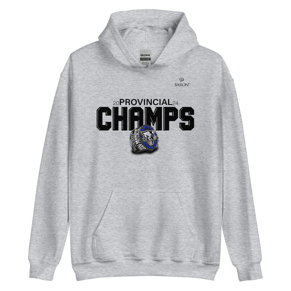 Cumberland Panthers U14 Football 2024 Championship Hoodie D2.4