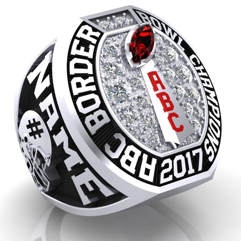 2017 ABC Border Bowl Championship Ring