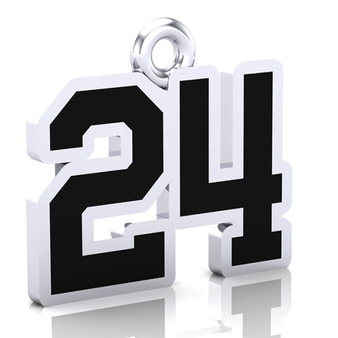 West Niagara Number Charm ( 8mm x 10mm (per character)))
