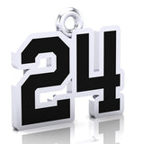 West Niagara Number Pendant (12mm x 17mm (per character))